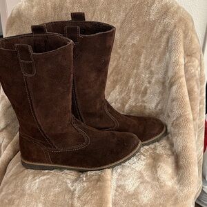 Khombu Brown Heeled Boots